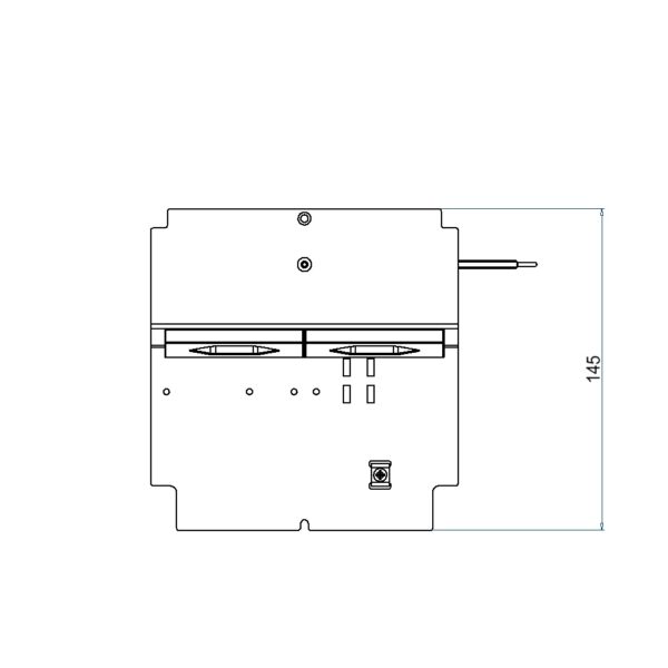 Produktbild UBD 165 177  -  Steckdoseneinsatz für 2 FLF inkl. 2xT13, weiss